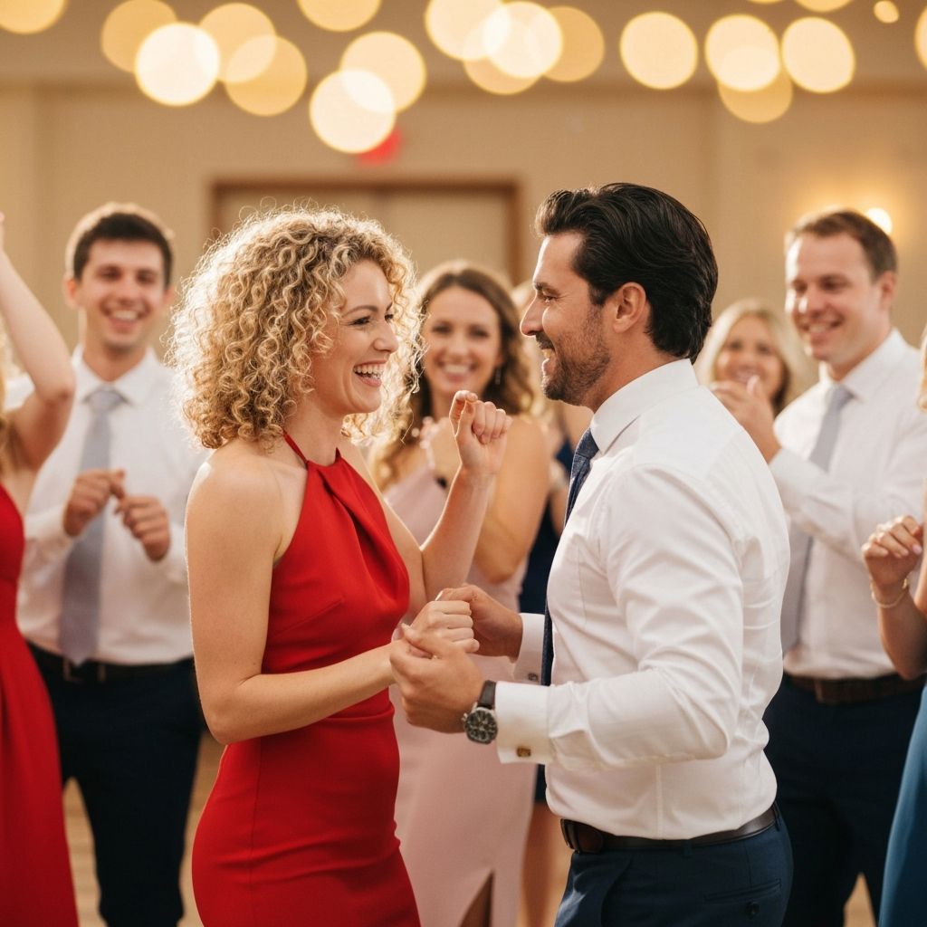 Hochzeitsgäste tanzen ausgelassen – DJ für Hochzeit in der Ostschweiz