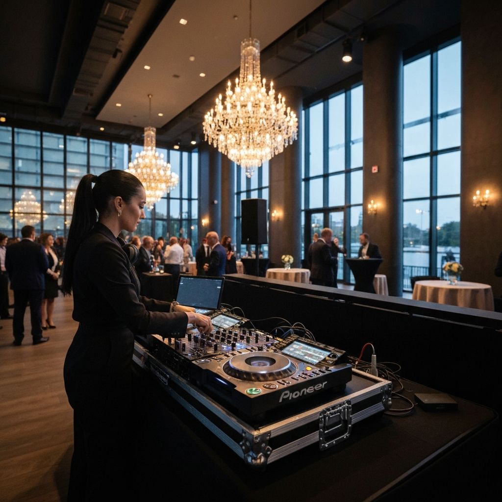 Event-DJ für Firmenanlässe in St. Gallen und Thurgau